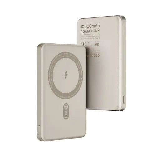 Sạc dự phòng từ tính Movespeed W10 | 10000mAh, 20W, Vàng