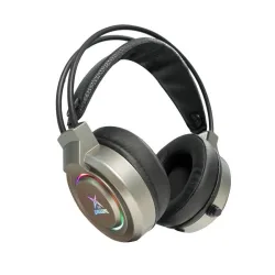 Tai nghe Gaming Eaglend Q6 Iron | Có dây, Over Ear, LED, Đen Xám - Máy Tính Bàn Đắk Lắk