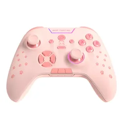 Tay cầm Game Dare-U H105 - Hồng | Triple mode: USB cable + 2.4G + Bluetooth - Máy Tính Bàn Đắk Lắk