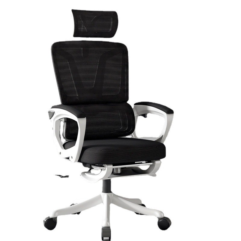 Ghế Công Thái Học EGO-006 BLACK/WHITE BLACK