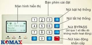 Hệ Thống Báo Trộm Cao Cấp Komax KM-999 GSM Dùng SIM (cc02)
