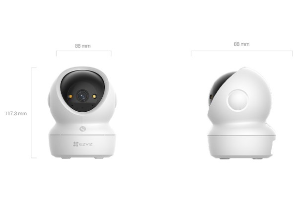 Camera Ezviz Wifi CS H6c G1 | 8MP, 4K (8WFL, 4mm)