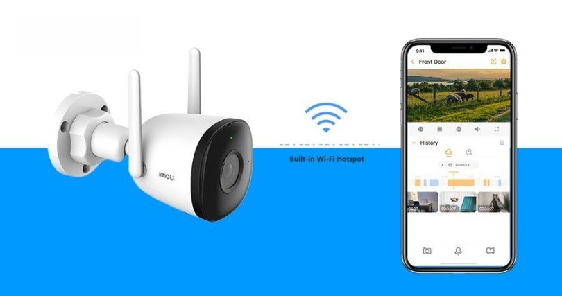 Bullet 2C 4MP F42P có mic ngoài trời