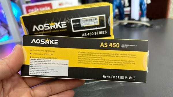 RAM PC AOSENKE 8GB DDR3 | (1x8GB), 1600MHz, Intel/AMD