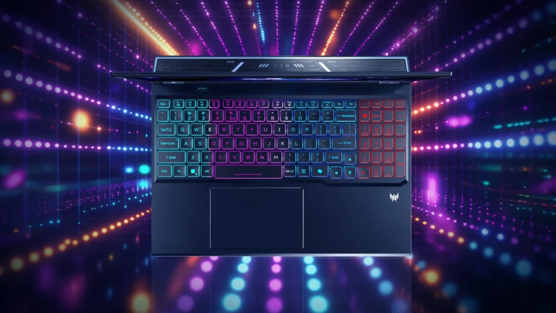 Laptop gaming Acer Predator Helios Neo 16 PHN16-I31-72XE - Bàn phím RGB 4 vùng