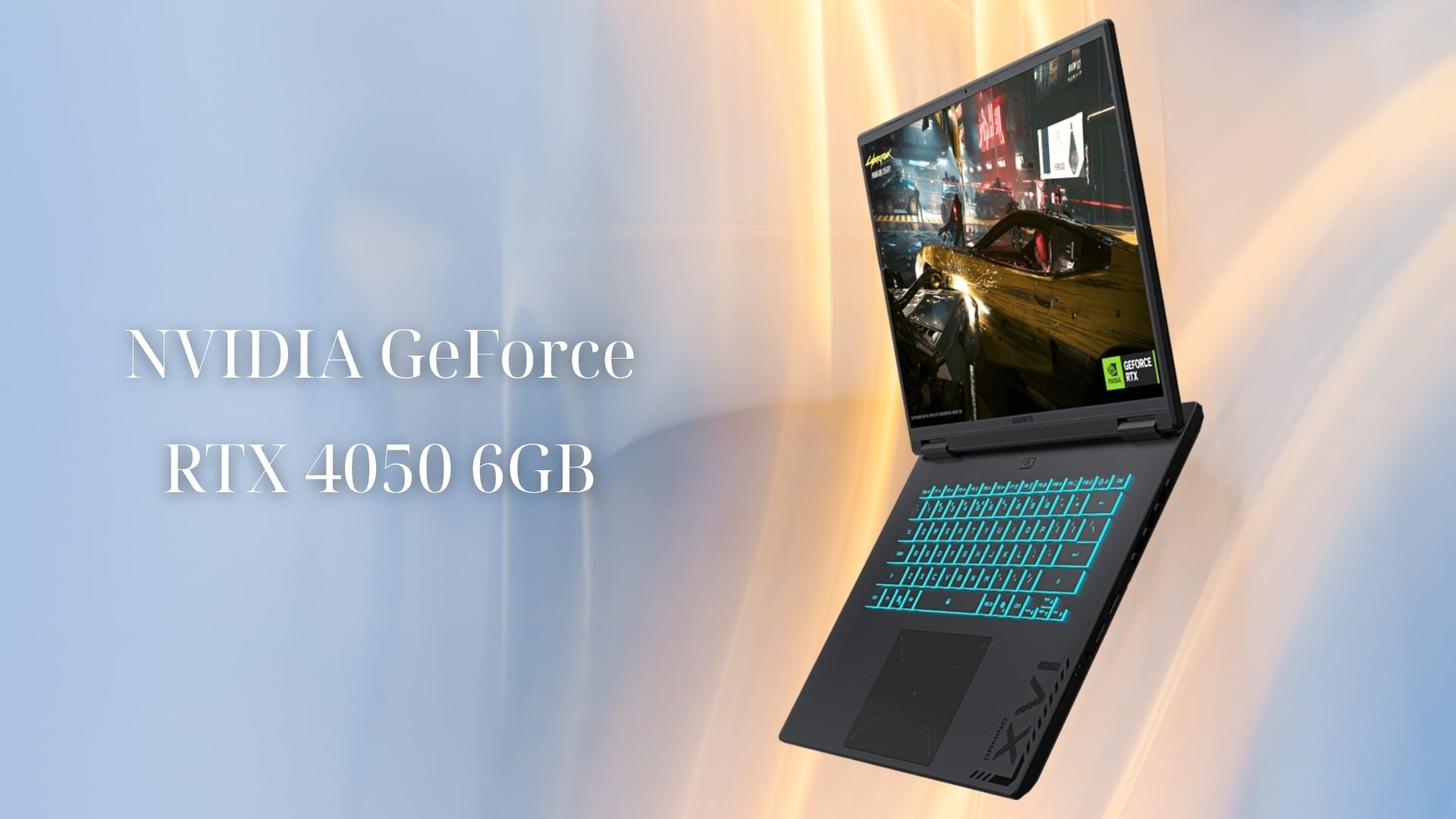 Gigabyte A16 CMHH2VN893SH - card đồ họa NVIDIA GeForce RTX 4050 6GB
