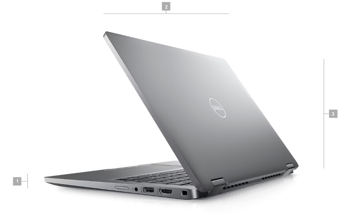 Laptop Dell Latitude 5330 - Intel Gen 12th (CPU Intel Core i5-1245U, Ram 16GB,Ổ cứng SSD 256GB,Màn hình 13.3