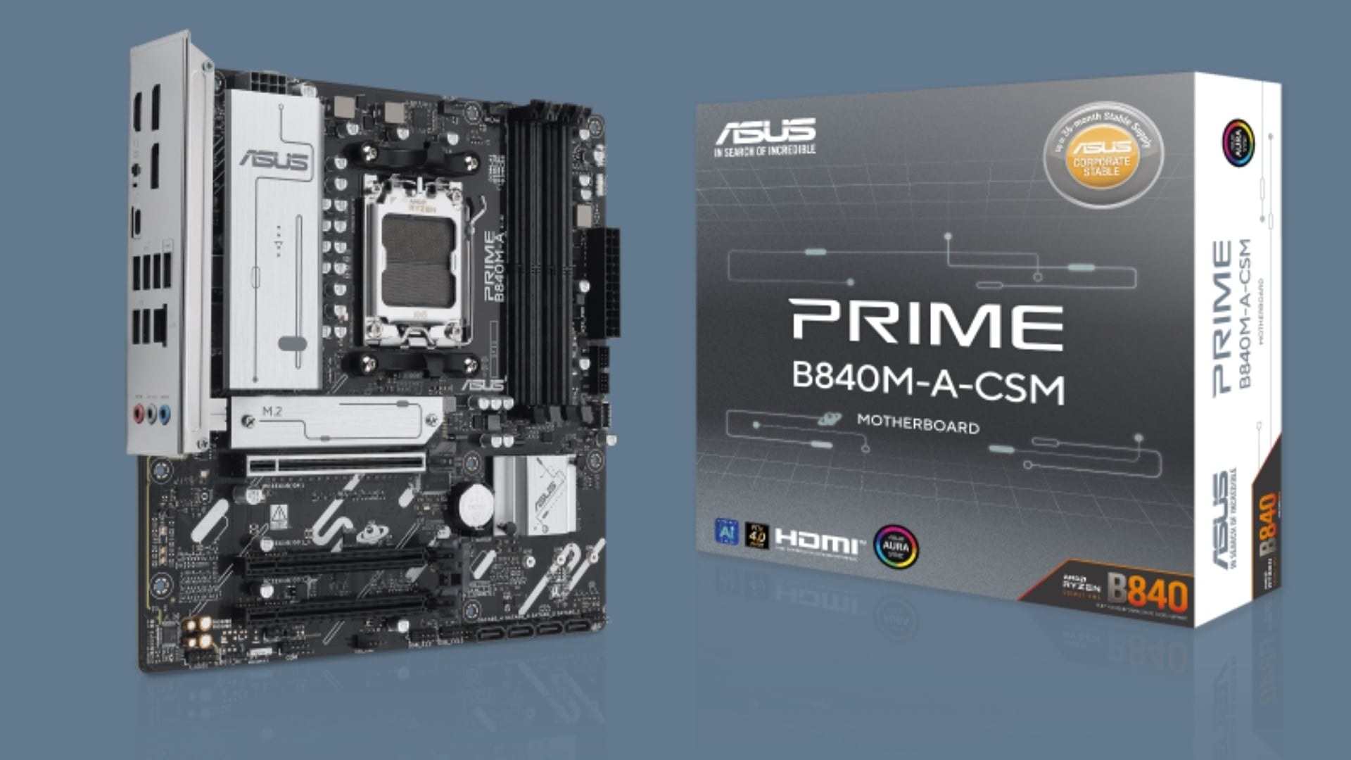 ASUS PRIME B840M-A-CSM – Công nghệ ASUS 5X PROTECTION III – Bảo vệ tối đa