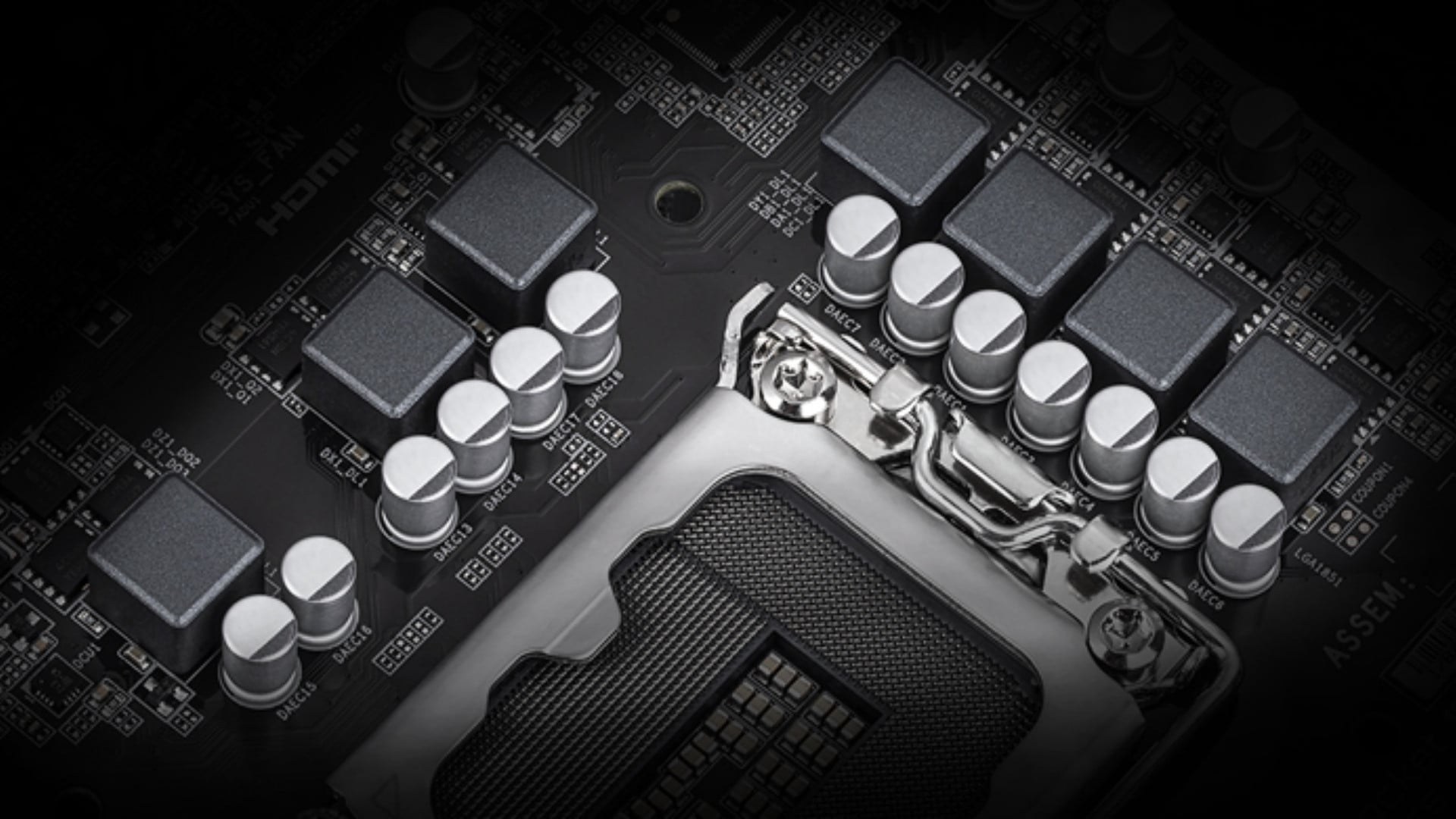 Mainboard Gigabyte H810M-K DDR5 – Thiết Kế VRM Bền Bỉ