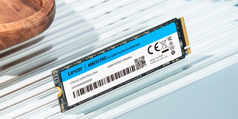 SSD Lexar NM610 PRO 500GB M.2 PCIe Gen3 x4 NVMe LNM610P500G-RNNNG
