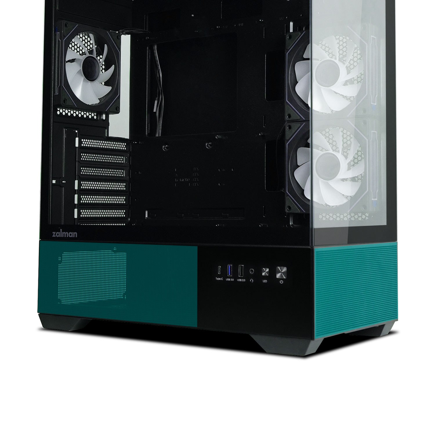 Vỏ case Zalman Chronix V2 (Mid Tower, 3 Fan ARGB 120mm, Màu đen) NEW