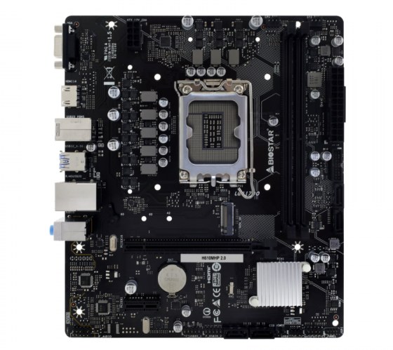 Bo mạch chủ Biostart H610M HP | M.2 | DDR4 | PCIe NEW