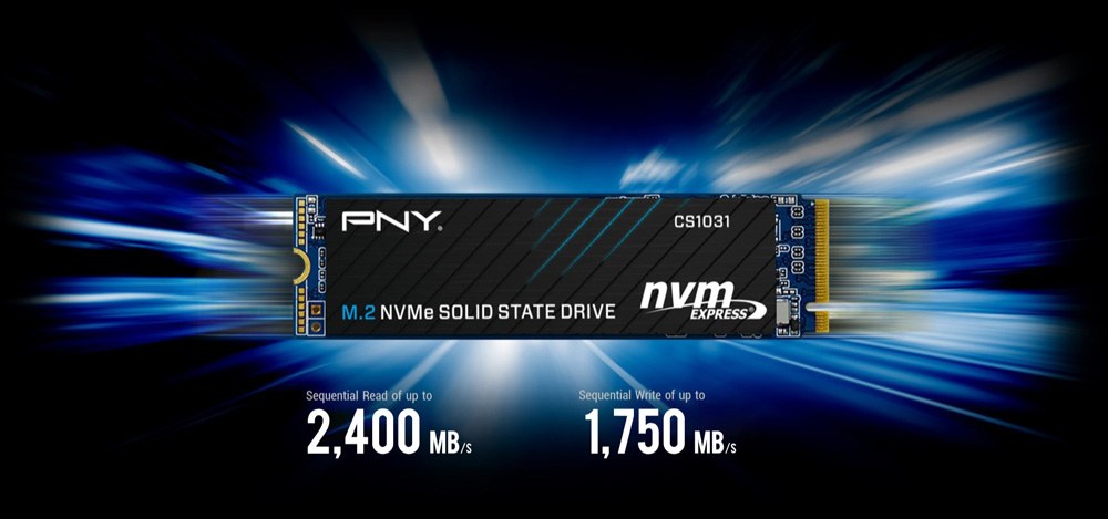 Ổ cứng SSD PNY CS1031 256GB NVMe M.2 2280 PCIe Gen 3.0 x4 NEW