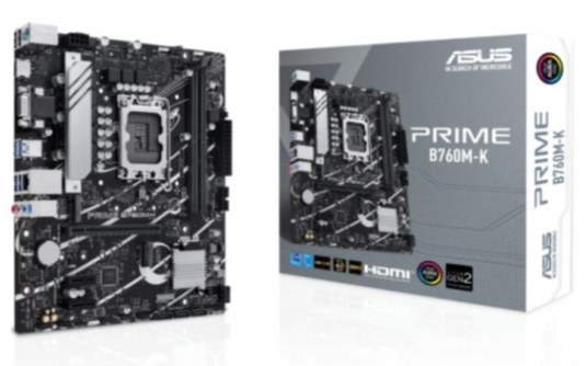 Mainboard Asus Prime B760M-K DDR5 (Intel B760/ Socket 1700/ M-ATX/ 2 khe ram/ 2.5 Gigabit LAN) NEW
