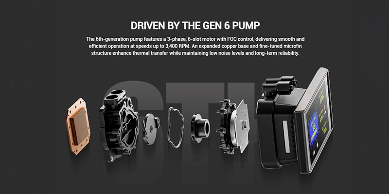 Tản nhiệt nước CPU Deepcool LT360 VISION ARGB - Black