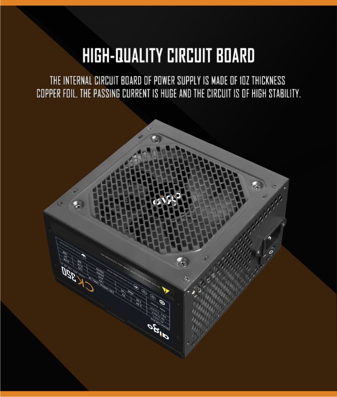 NGUỒN MÁY TÍNH AIGO MODEL CK350 350W