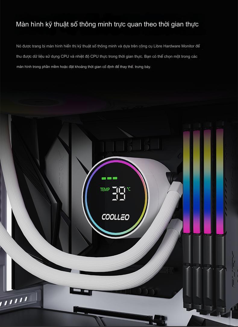 TẢN NHIỆT AIO CPU COOLLEO ICE FAIRY 360 DIG