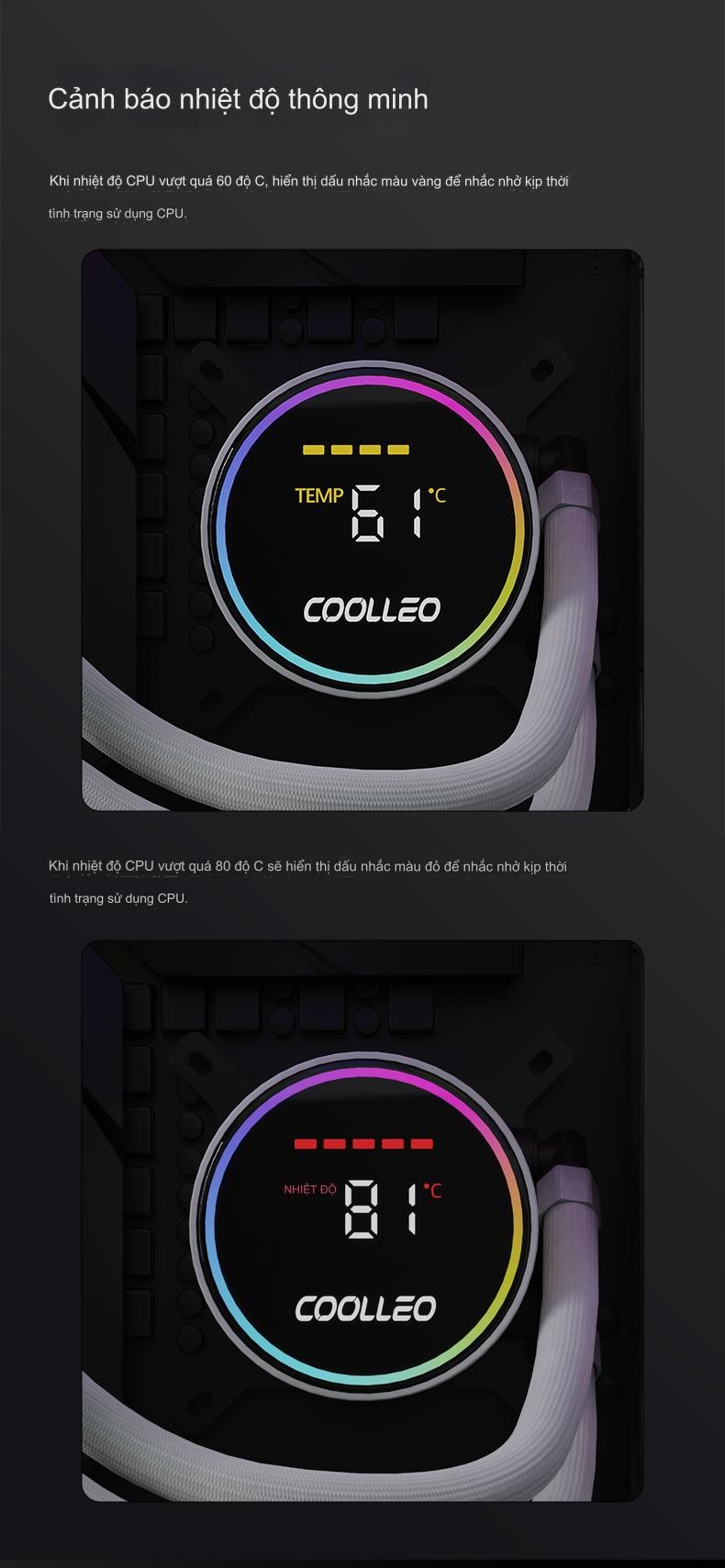 TẢN NHIỆT AIO CPU COOLLEO ICE FAIRY 360 DIG