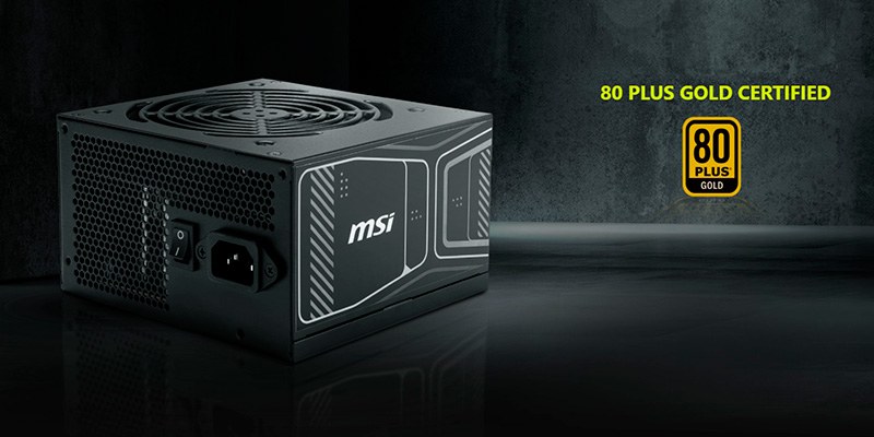 Nguồn MSI MAG A850GN PCIe 5.1 850W 80 Plus Gold