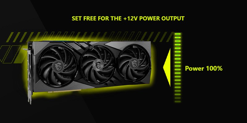 Nguồn MSI MAG A850GN PCIe 5.1 850W 80 Plus Gold