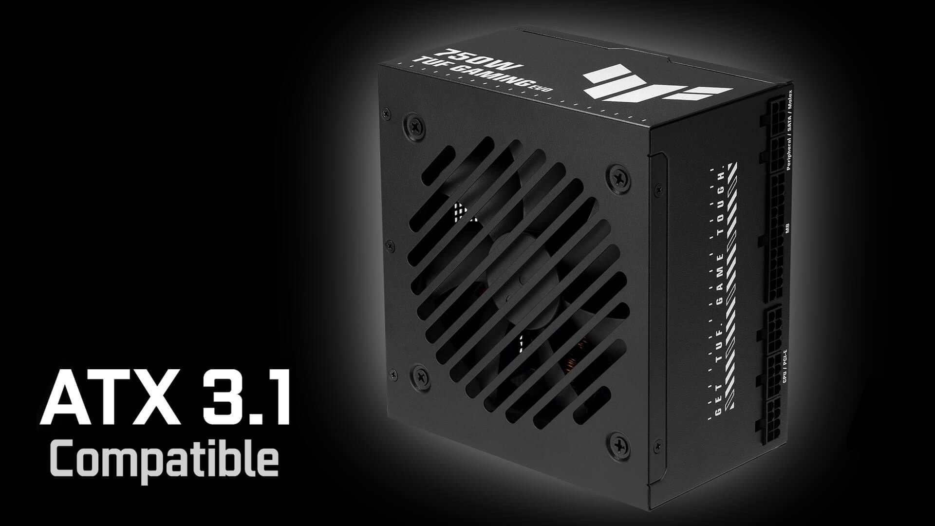 Nguồn máy tính ASUS TUF Gaming 1000W Gold EVO | 1000W, 80 Plus Gold, Full Modular, ATX 3.1