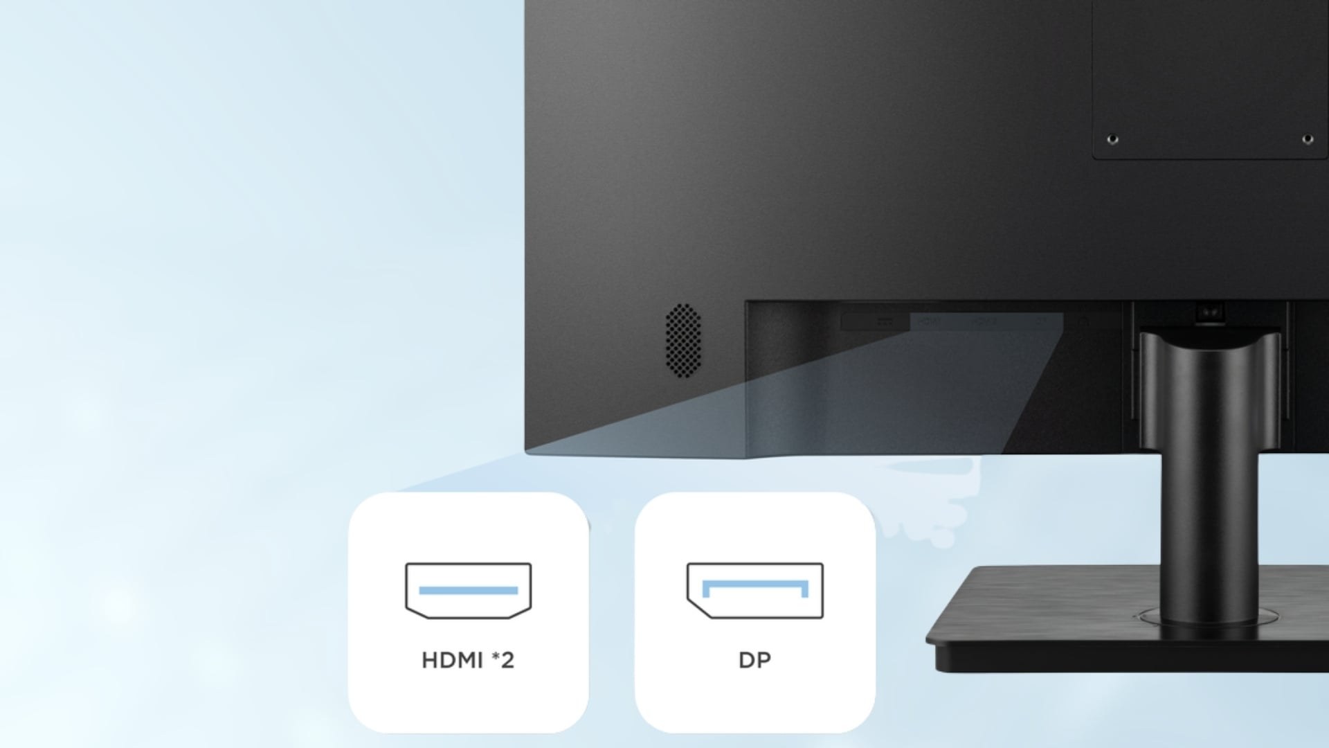 Màn hình VSN VA3208-4K-MHD - Trang bị đầy đủ kết nối