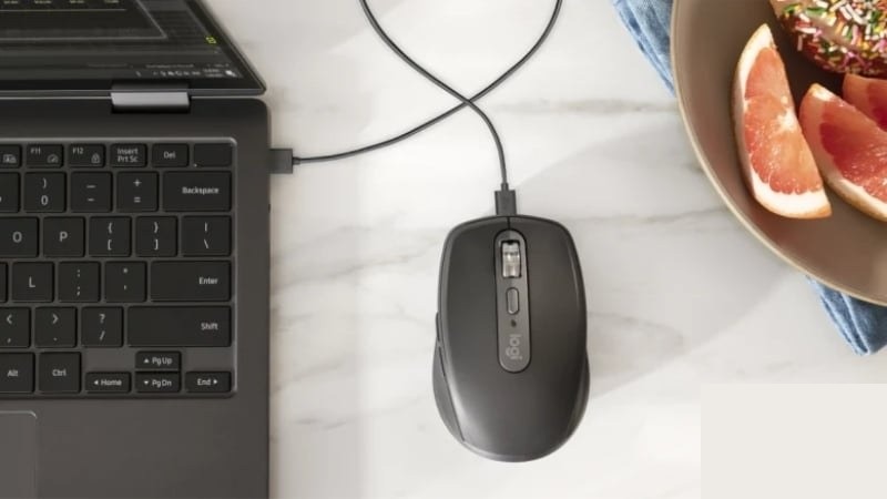 Chuột Logitech MX Anywhere 3S có thời lượng pin ấn tượng