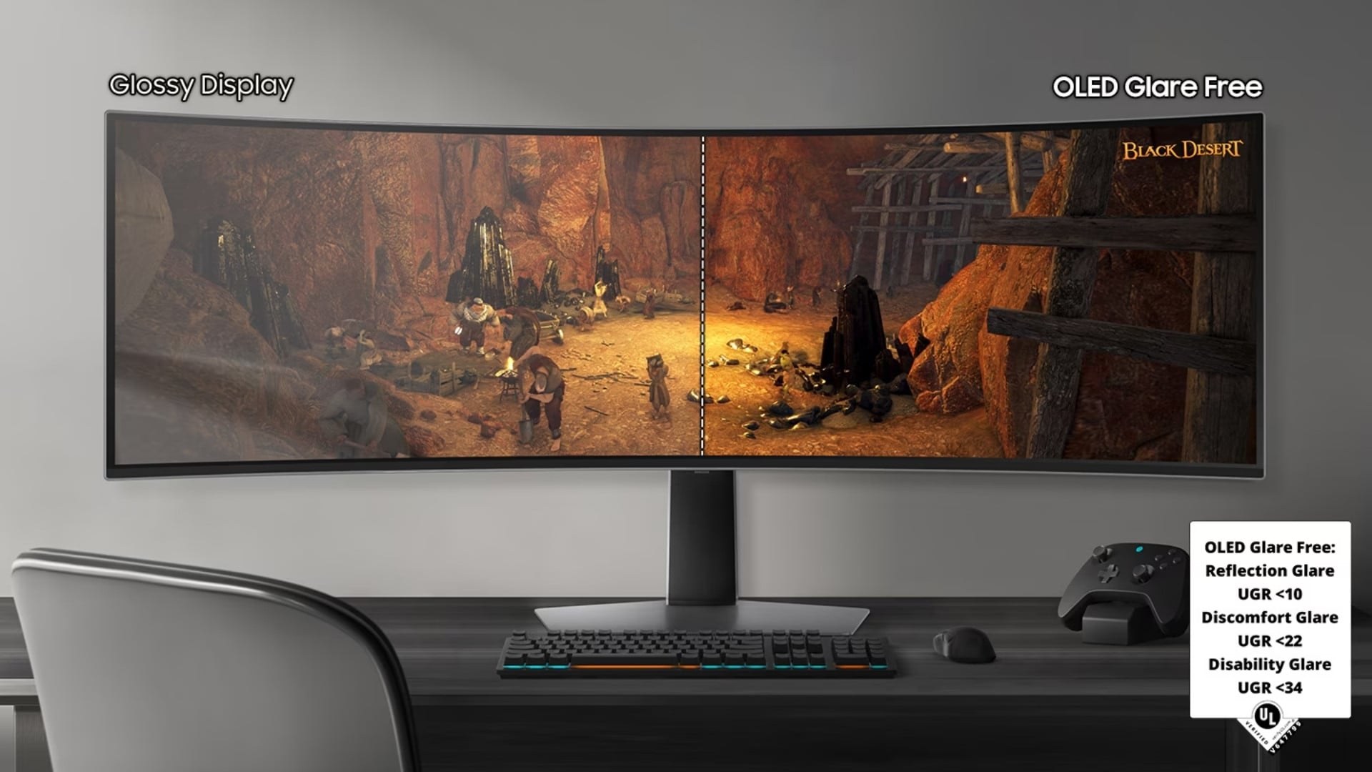 Màn hình Samsung Odyssey OLED G9 G93SD LS49DG930SEXXV - Công nghệ chống chói OLED