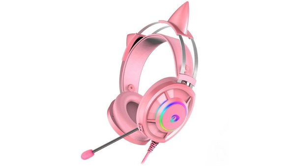 Tai Nghe Gaming Dare-U EH469 7.1 RGB - Pink sử dụng kết nối không dây