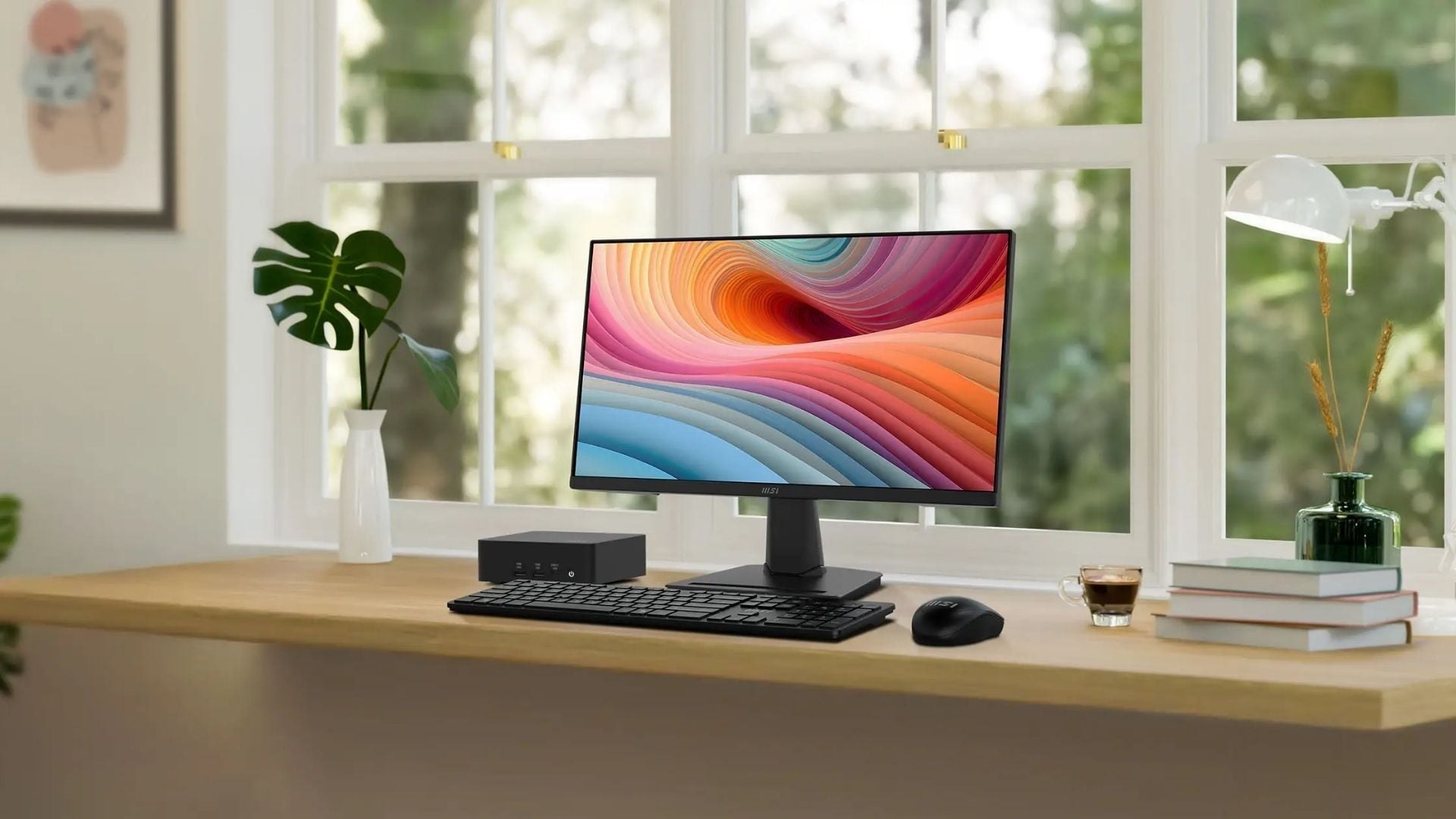 Màn hình văn phòng MSI PRO MP225 E12VL - Thiết kế gọn gàng