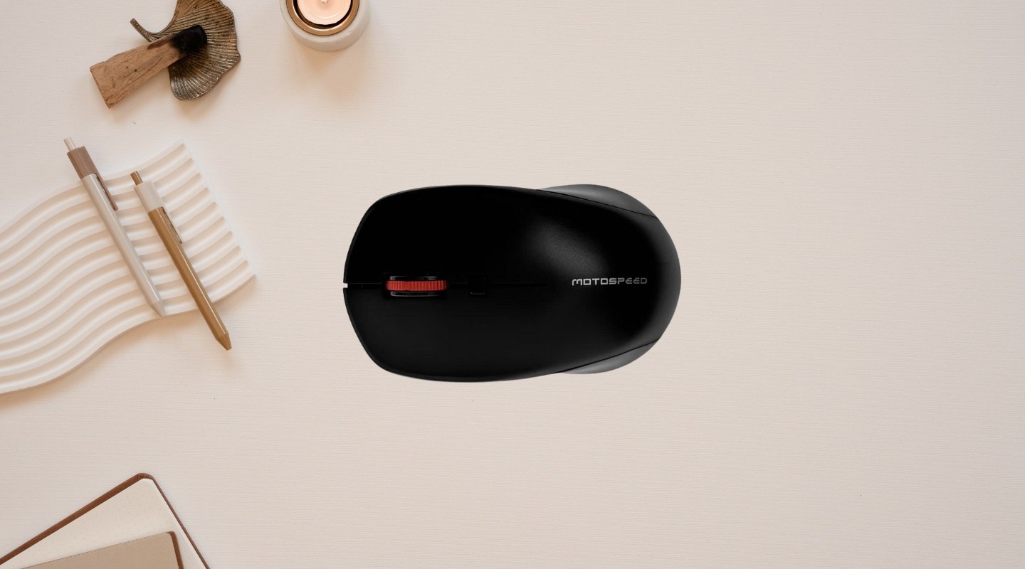 Chuột không dây Motospeed G40 Black (Wireless)