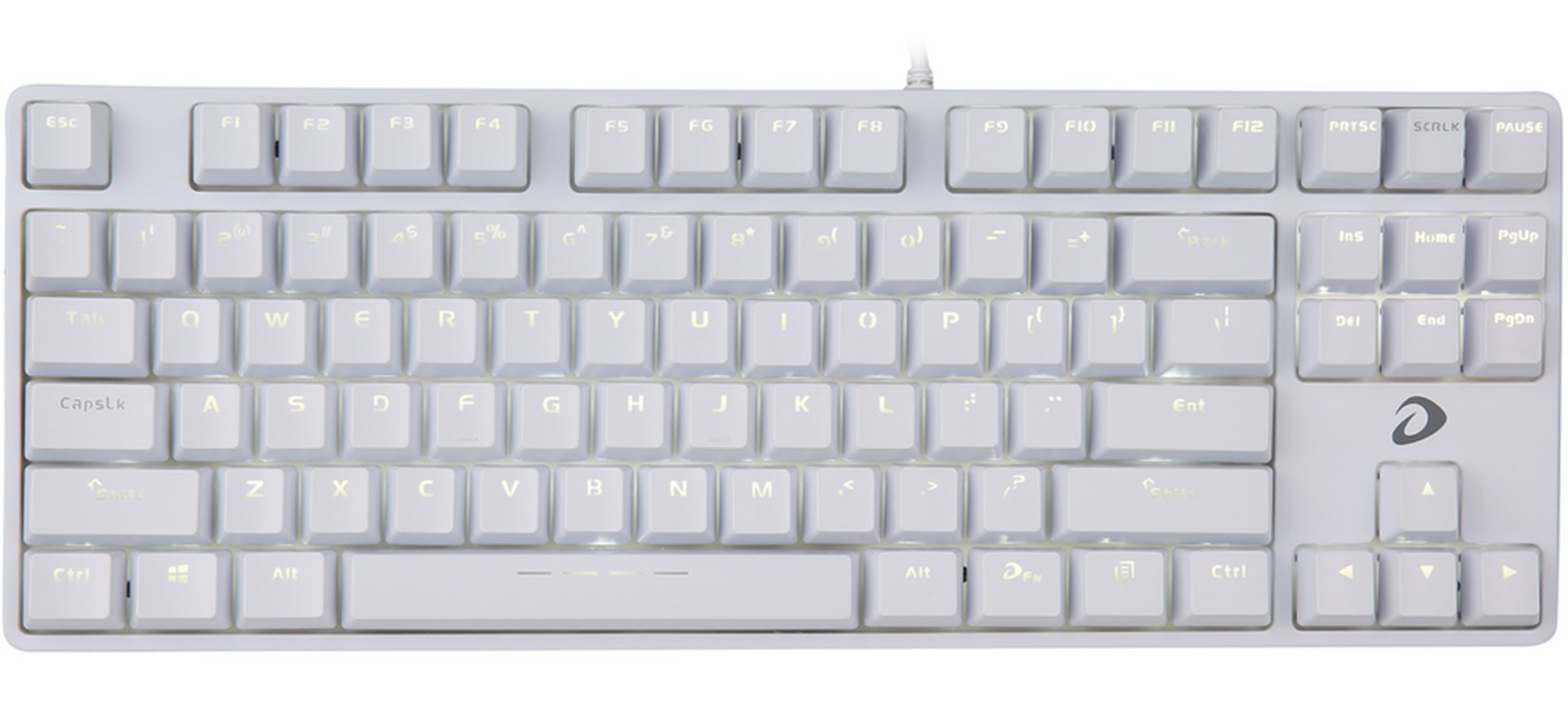 Bàn phím cơ Dareu EK87 White